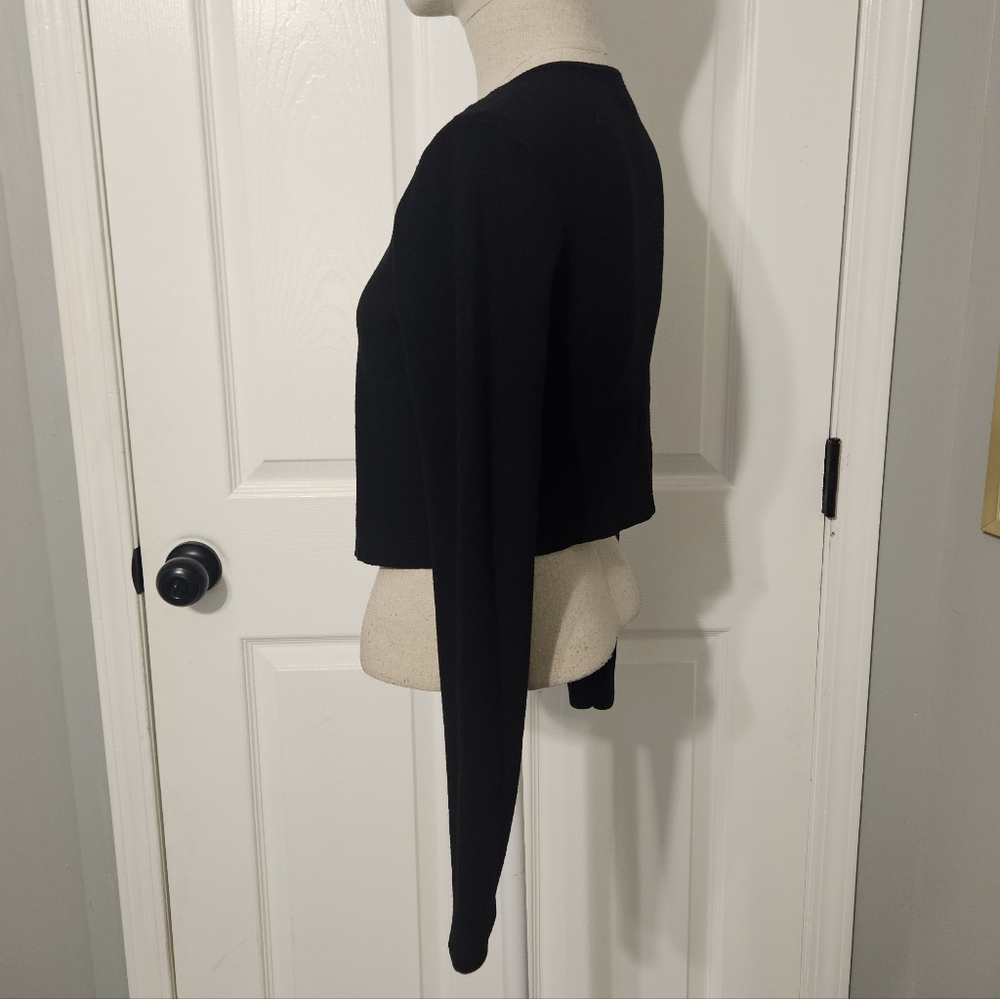 Sunday Best Black Button-Up Cardigan - Picture 3 of 7